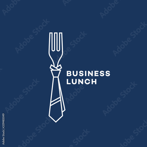 Business lunch logo
