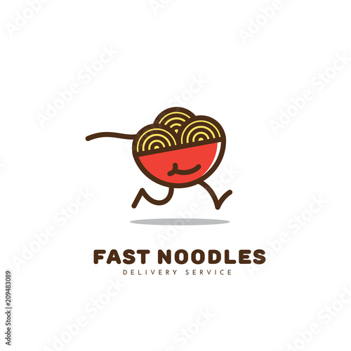 Fast noodles logo