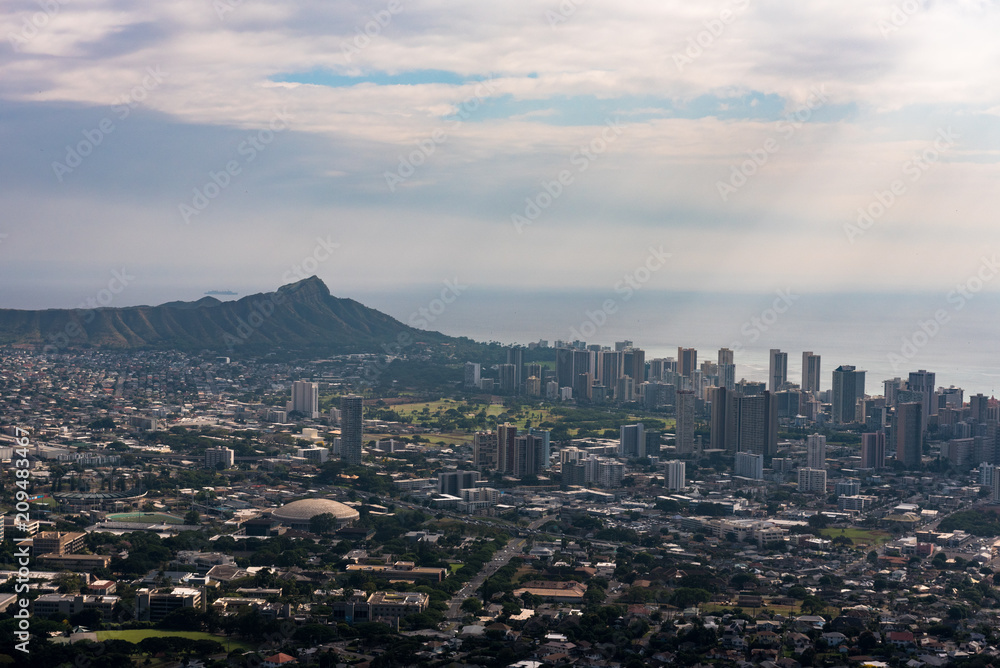 Looking Over Honolulu
