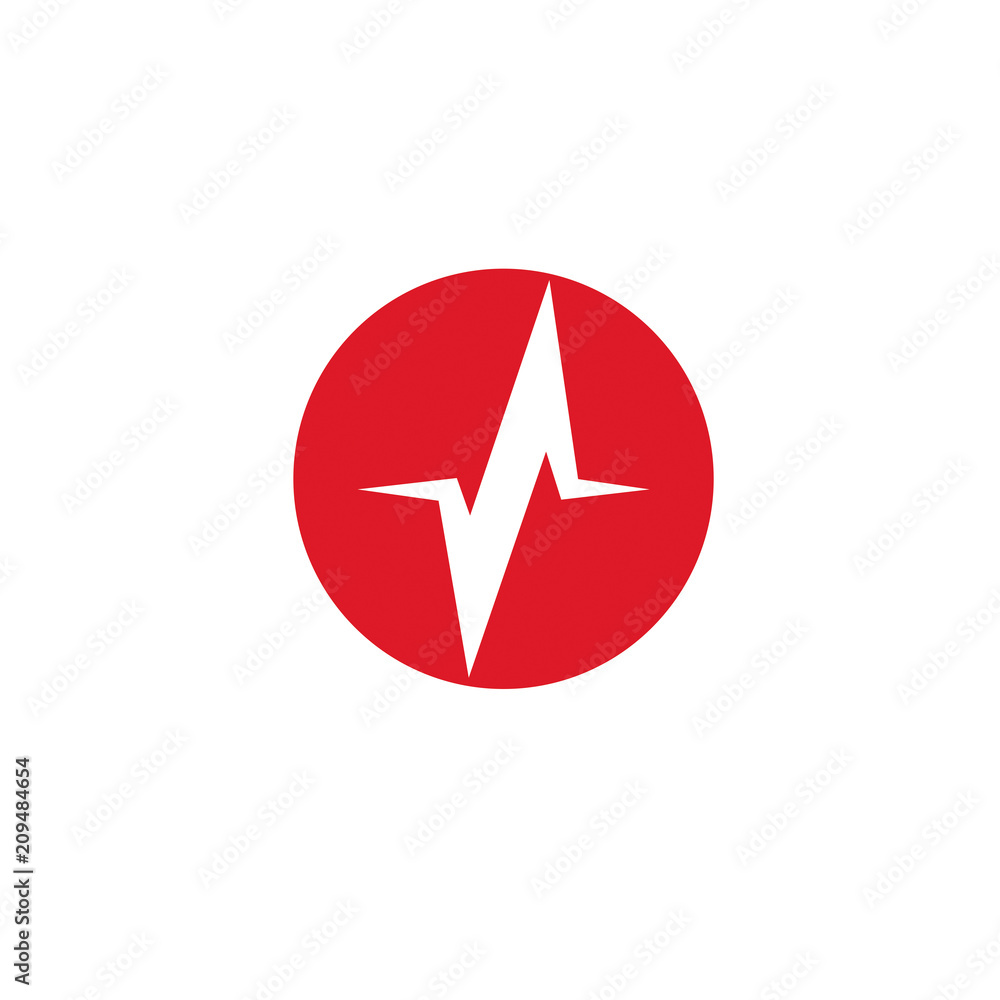 Cardiology vector conceptual logo created with an ecg chart. Cardiovascular illness treatment concept for use as cardio center emblem. Cardiology vector conceptual logo created with an ecg chart. Cardiovascular illness treatment concept for use as cardio center emblem.