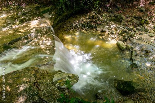 Waterfall on the river Mebre 4 photo