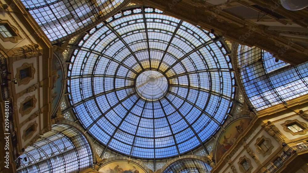 Milano, Galleria, Vittorio Emanuele II, Lombardia, Italia, Europa, Italy, Europe