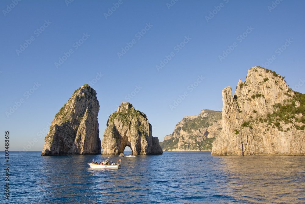 Fototapeta premium faraglioni di capri