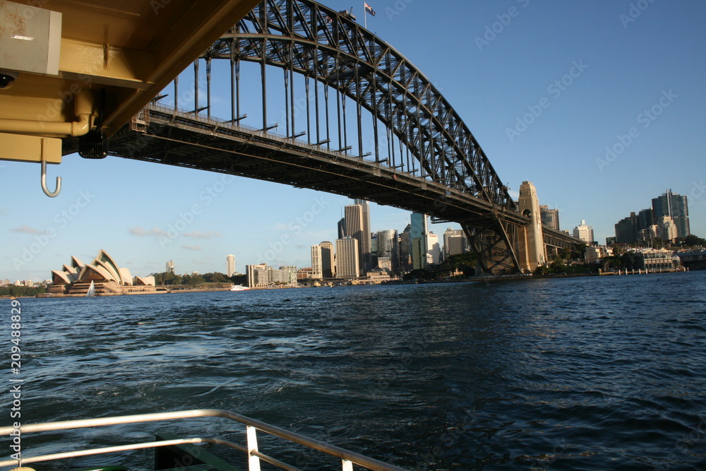 Obraz premium Harbour Bridge, Sydney Australia