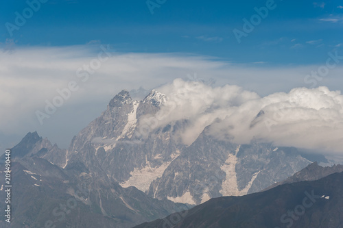 Landscape with majestic mountains © firewings