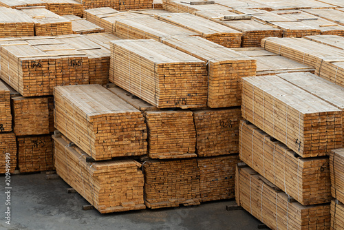 Timber in stock