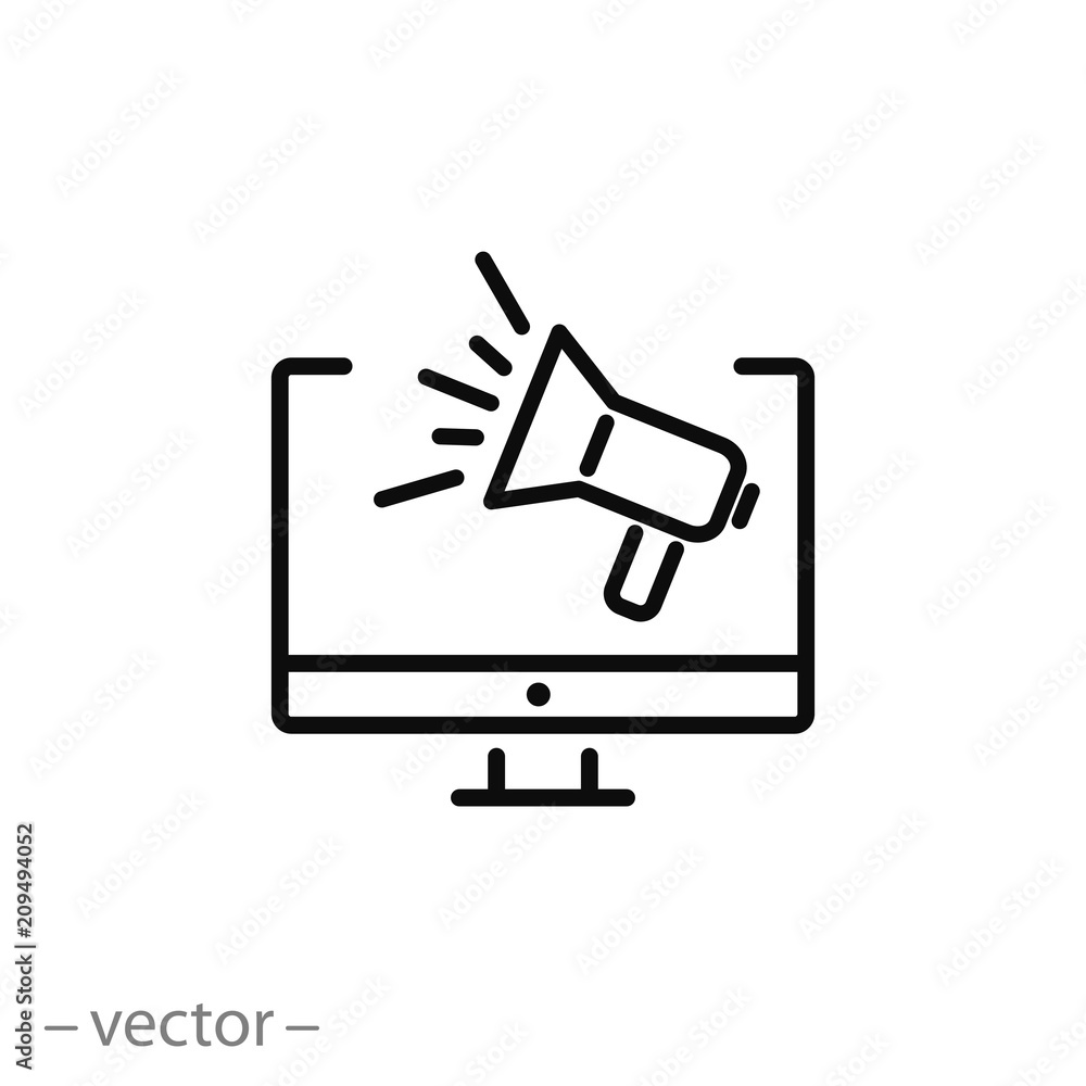 digital marketing icon vector digital marketing icon vector
