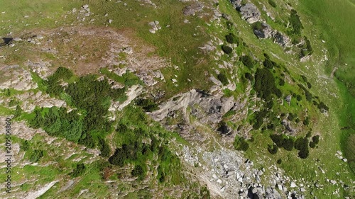 Pietrele Doamnei spectacular mountainous formation, Romania