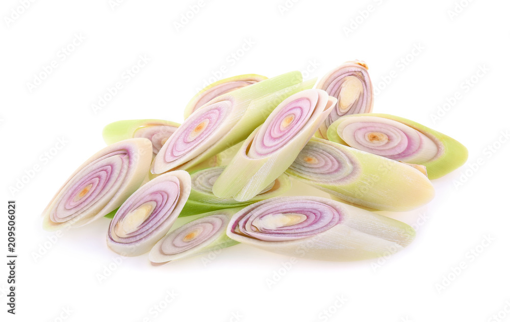 Lemon grass isolated on white background Lemon grass isolated on white background