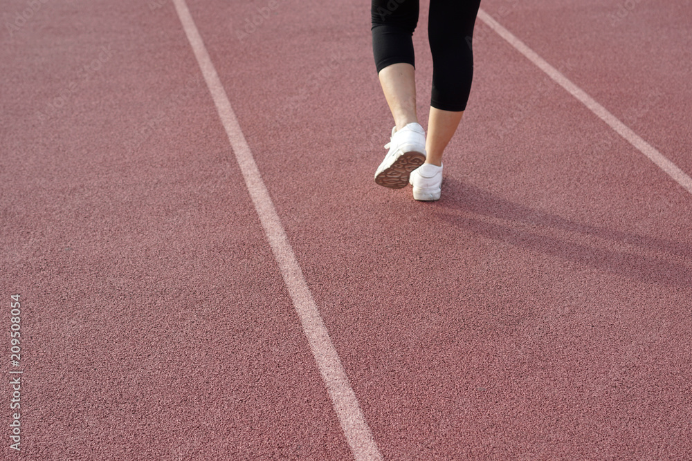 Blur Backgrounds Foot Women walk exercise Blur Backgrounds Foot Women walk exercise