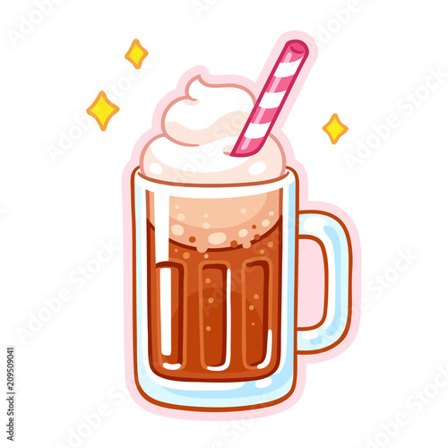 Root beer float