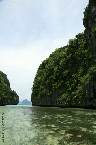 Paradise Lagoon in,Philippines