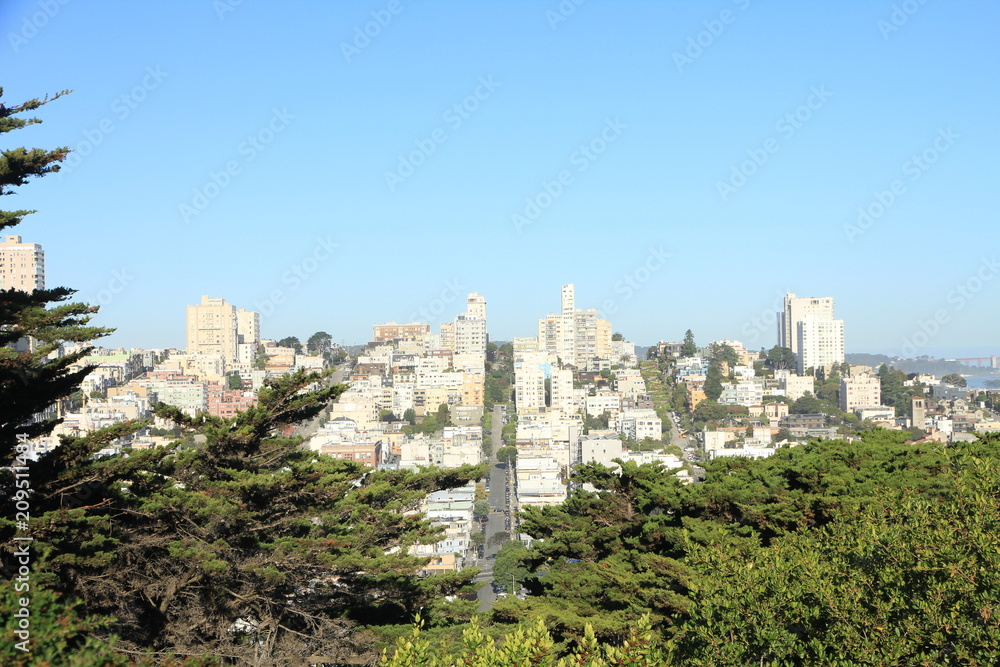 Morning City View of San Francisco