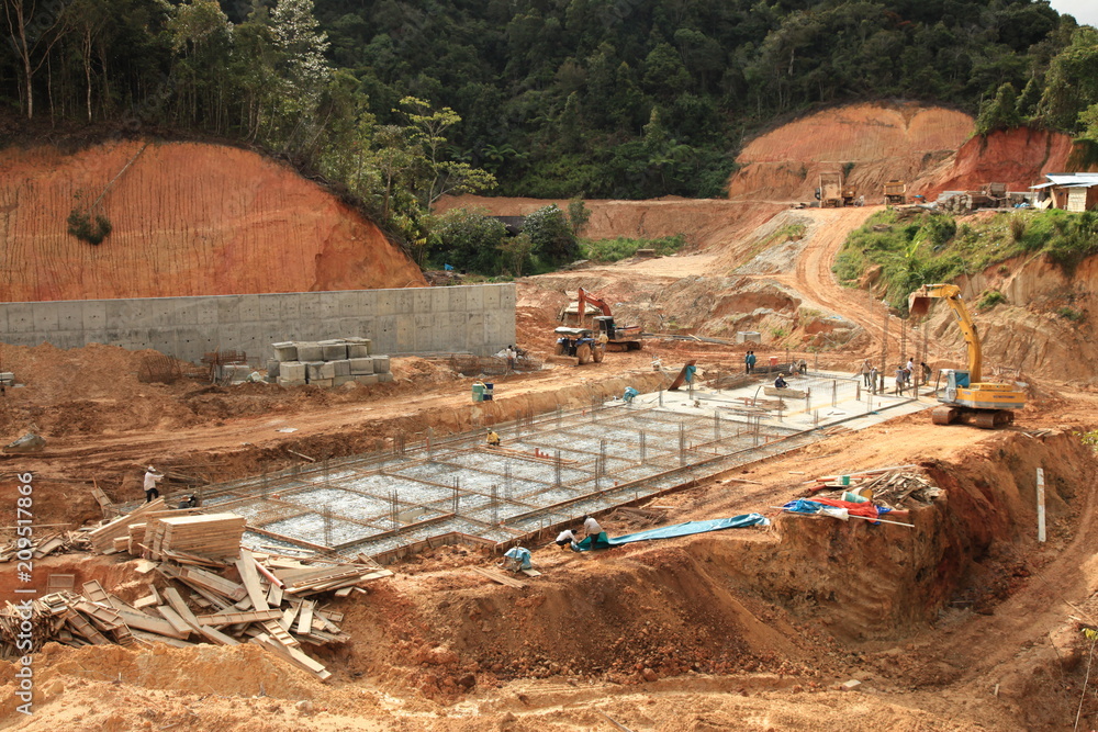 Deforestation to make way for hotel construction Stock Photo | Adobe Stock