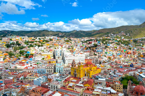 The colorful city of Guanajuato Mexico photo