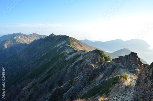 Ridgeline of Omoteginza