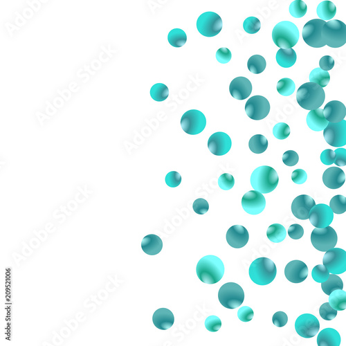 Modern background with bubbles. Cute Pattern for Postcard, Print, Banner or Poster. Vector Texture in Trendy Style