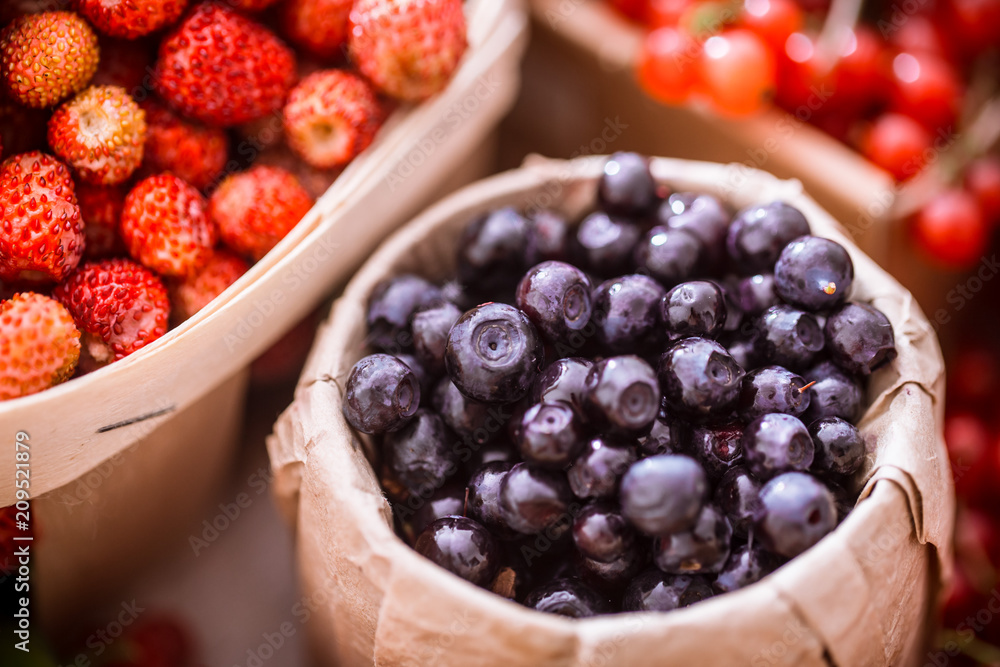 fresh blueberries in a jar fresh blueberries in a jar