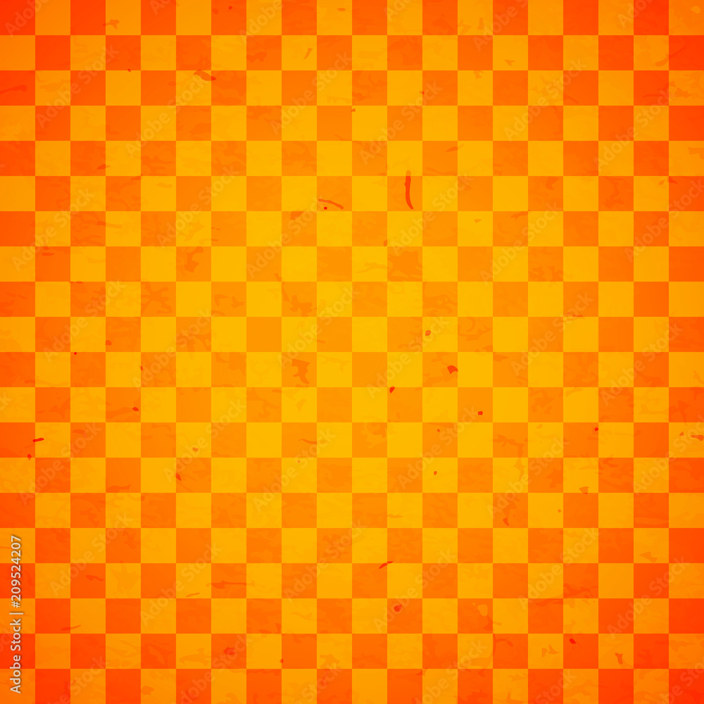 Orange and yellow chessboard vector background
Orange and yellow chessboard vector background
