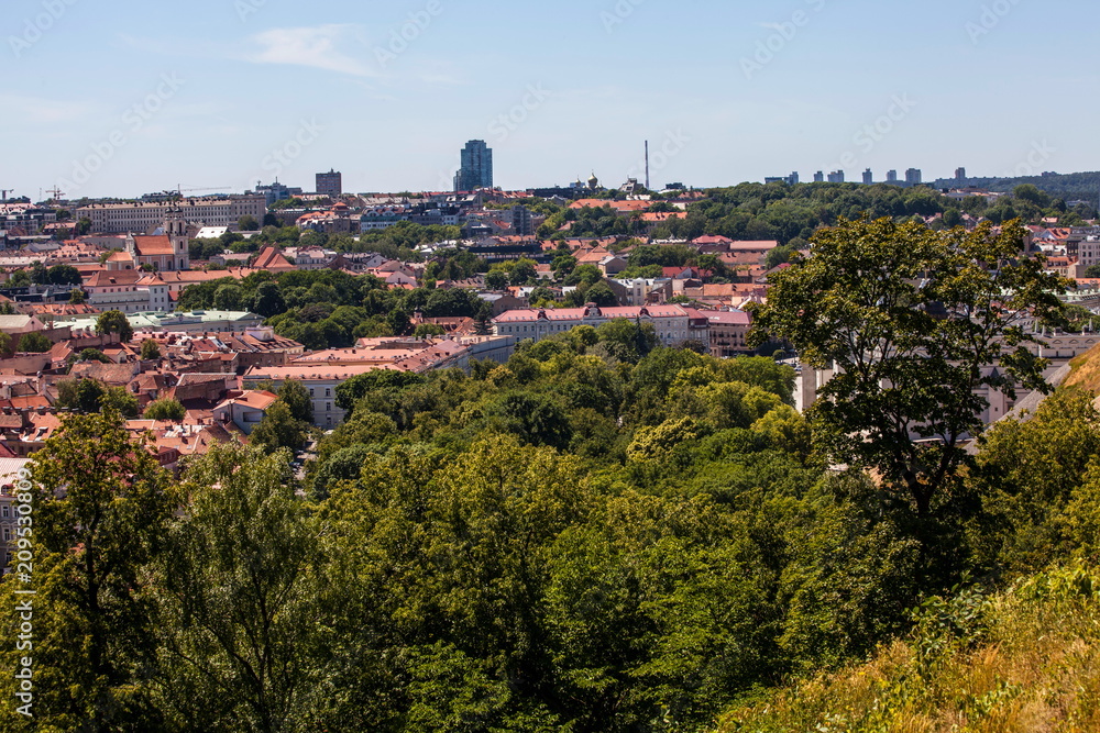 Vilnius View from Hill