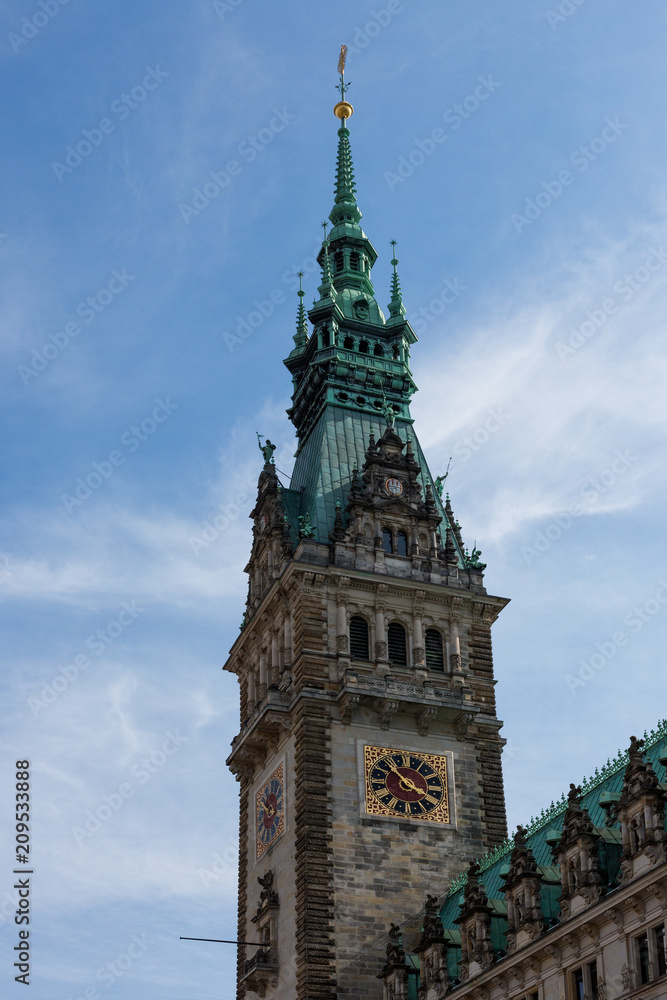 Free and Hanseatic City of Hamburg - Hamburg City Hall..