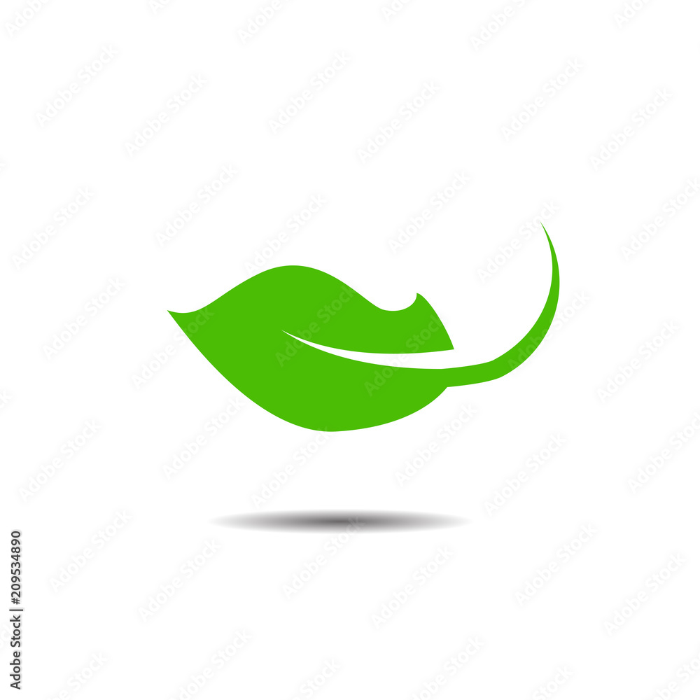 leaf logo concept
