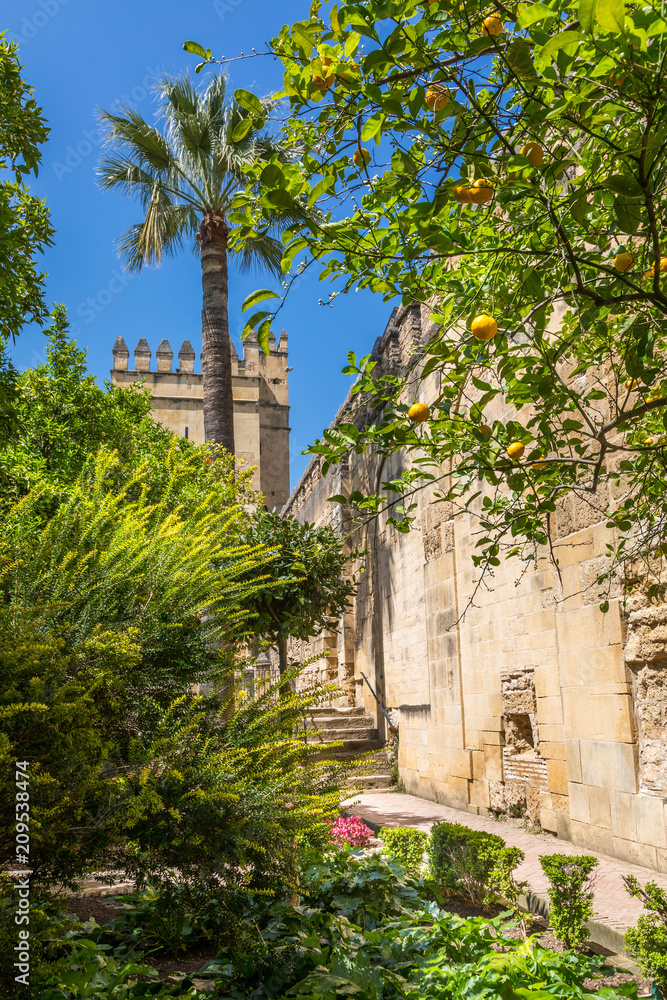 Fototapeta premium Alcázar des rois chrétiens de Cordoue