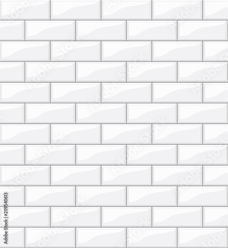 white tiles background for your design, stock vector illustration