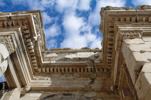 Fotografie Ephesus Church ruins in Turkey