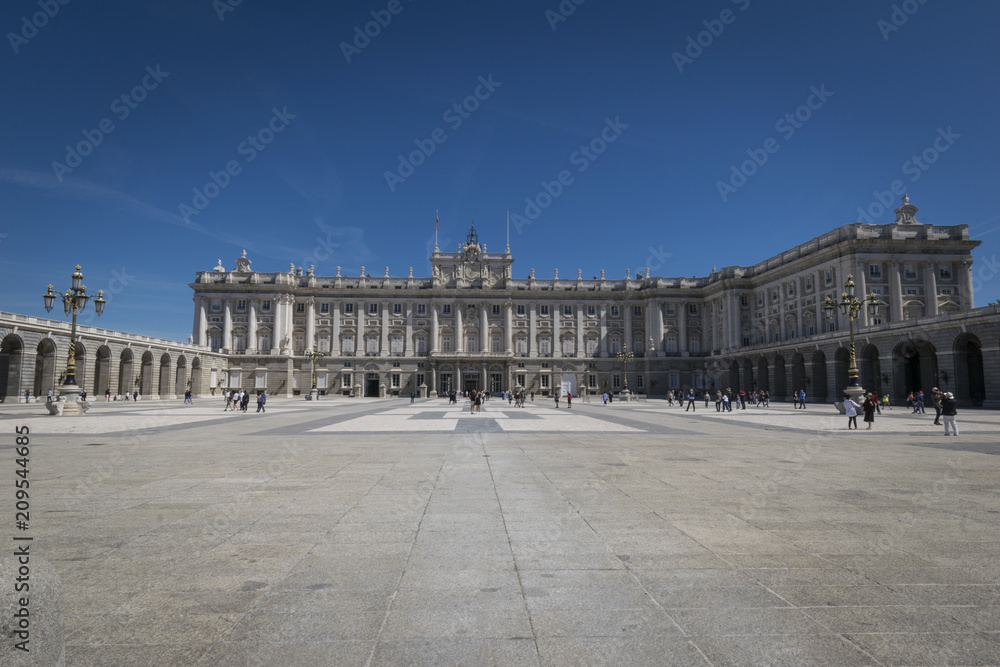 Palacio Real de Madrid en HDR