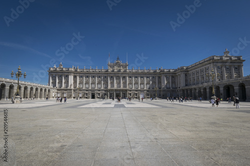 Palacio Real de Madrid en HDR