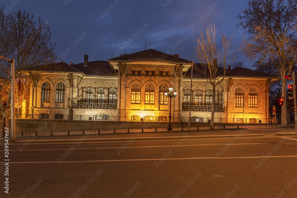 First parliament building at ulus, Ankara
