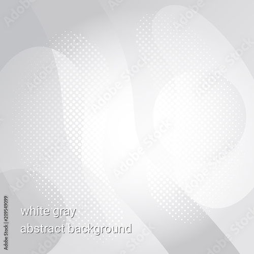 White and gray background, template for your design. photo