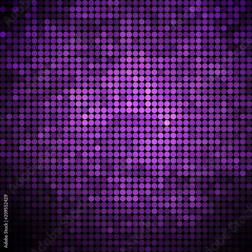 Wallpaper Mural abstract vector colored round dots background Torontodigital.ca