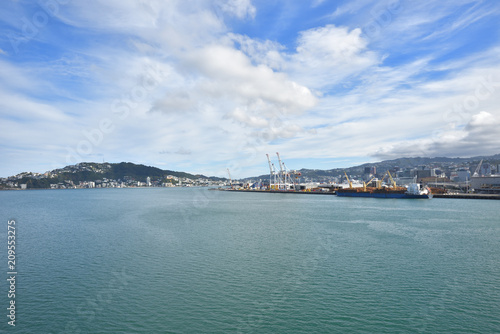 Wellington Harbour, Hafen von Wellington © Matthias Rickli
