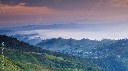 Landscape of Phu- tub-berk  Phetchabun province, Thailand. © Nakornthai