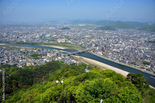 岐阜県岐阜市 岐阜城 天守からの眺め