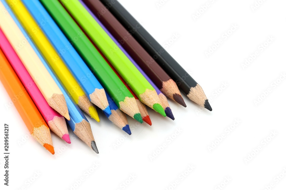 Fototapeta premium Color pencils for art work
