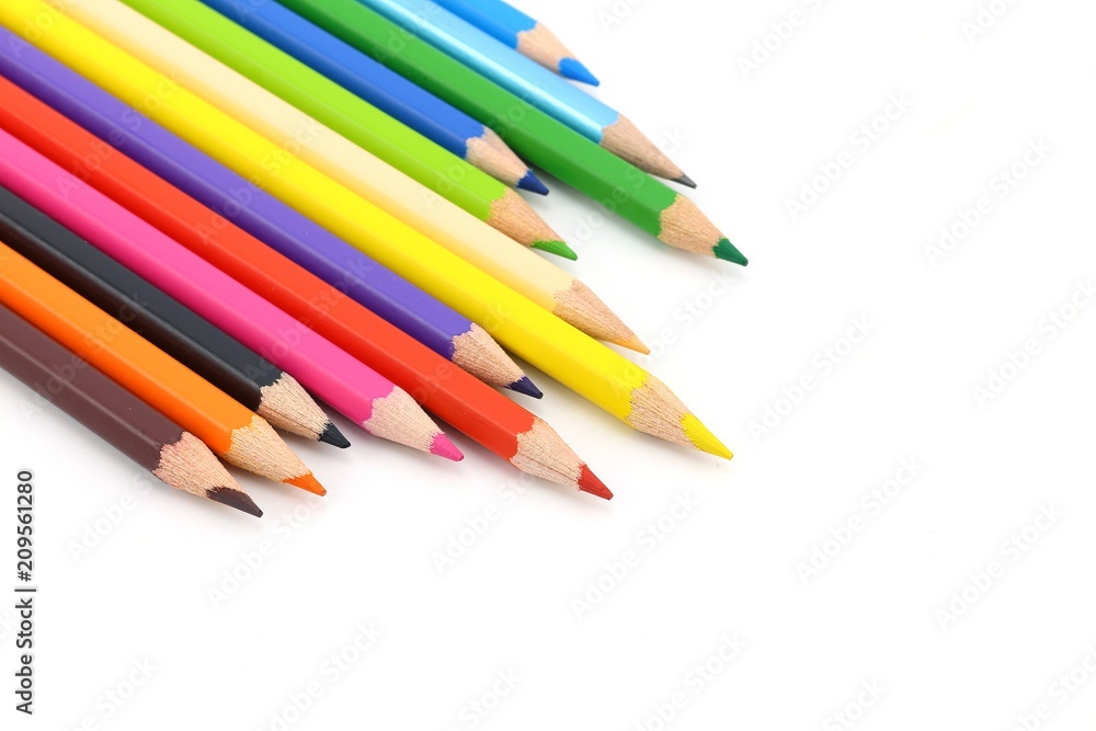 Fototapeta premium Color pencils for art work