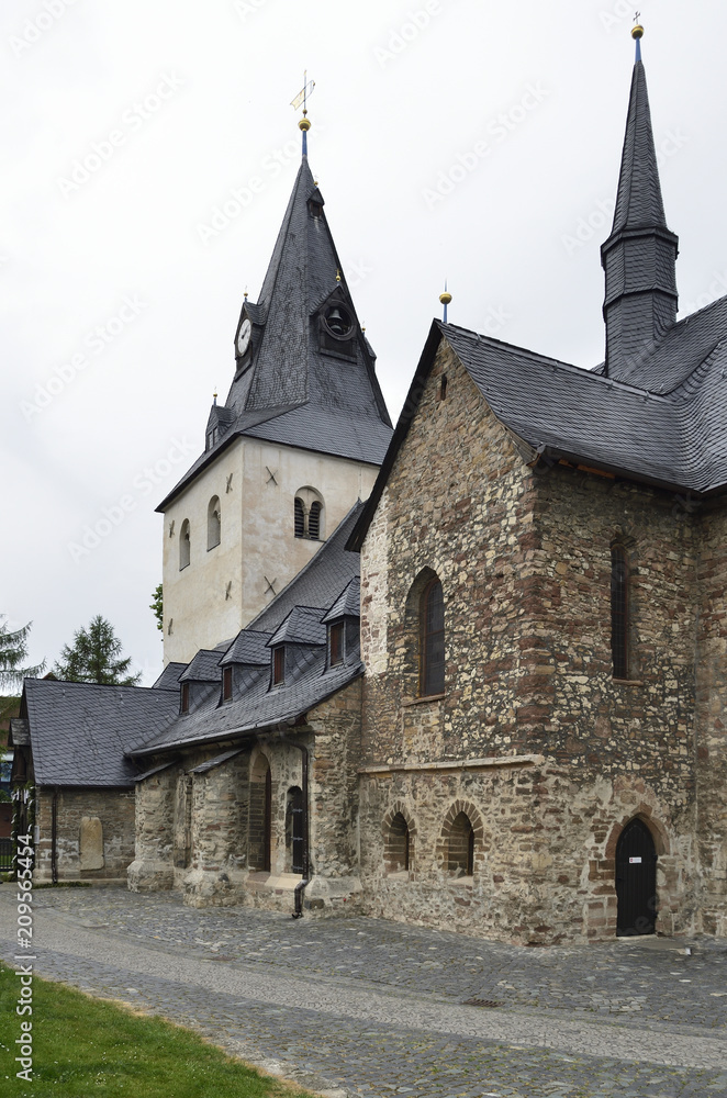 Obraz premium Johanniskirche in Wernigerode
