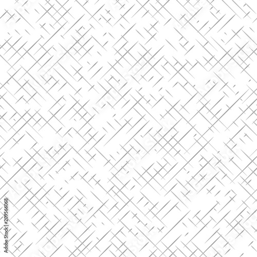 White and gray textured diagonal lines fabric seamless pattern, vector