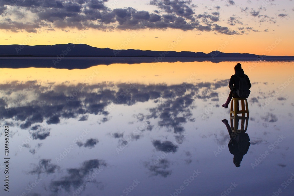 Fototapeta premium Uyuni Reflection 5