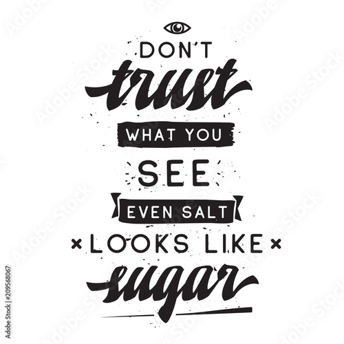 Typography for poster, invitation, greeting card or t-shirt.