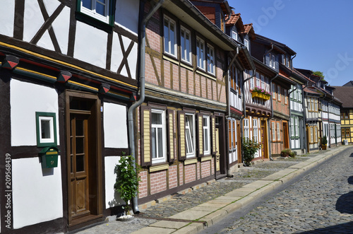 Historische Häuser in der Hinterstraße, Wernigerode