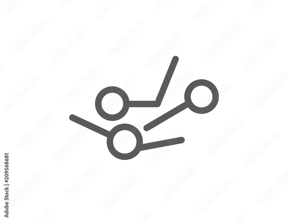 electric circuit connection icon electric circuit connection icon
