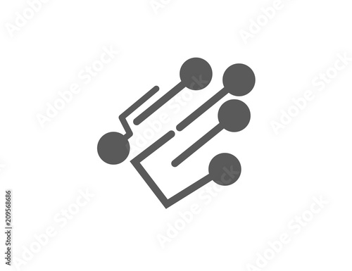electric circuit connection icon