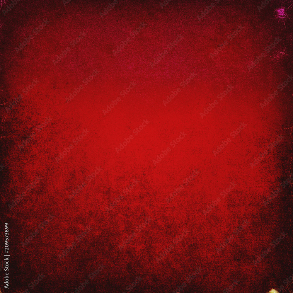 Dark red grunge background, rough texture, canvas, paper, vintage, retro  Stock Illustration | Adobe Stock
