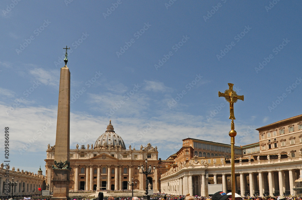 Roma, città del Vaticano, la basilica di San Pietro