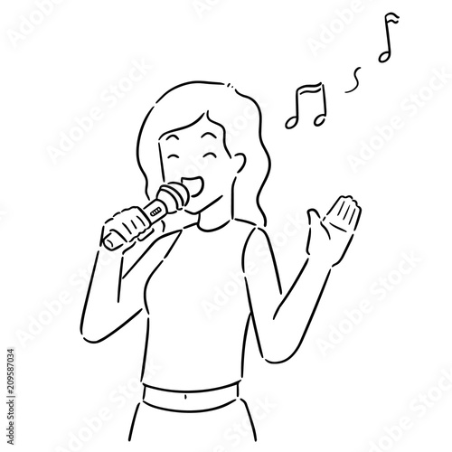 vector of singer