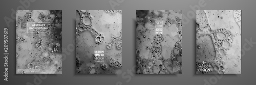 Mixture of acrylic paints. Liquid marble texture. Fluid art. Applicable for design cover, presentation, invitation, flyer, annual report, poster and business card, desing packaging. Modern artwork.
